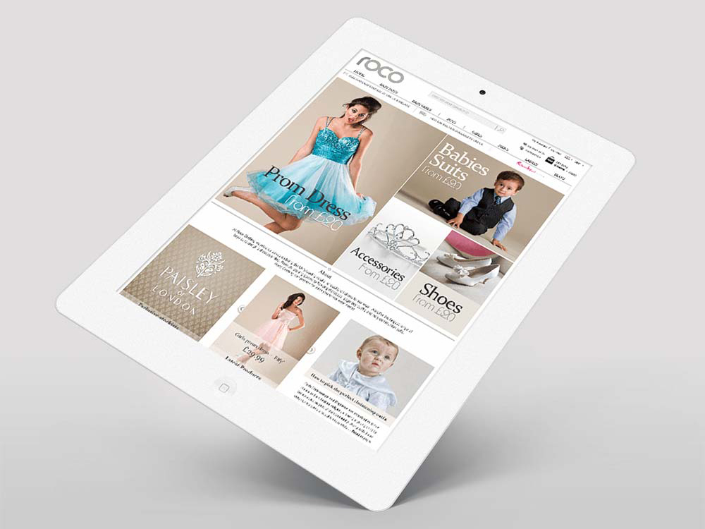 Roco Clothing Website Design & Build
